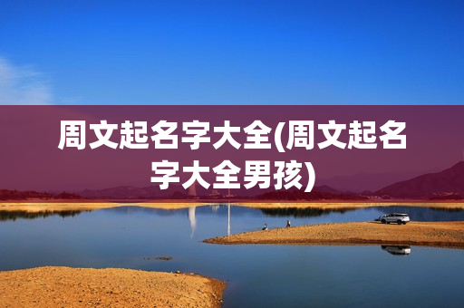 周文起名字大全(周文起名字大全男孩)