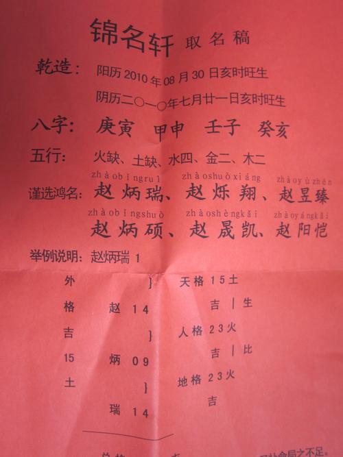 根据生辰八字起名(根据生辰八字起名字)