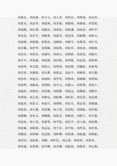 刘起名字大全女孩优雅(刘起名字大全女孩优雅两个字)