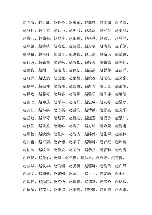 21年赵姓男宝宝起名字(21年赵姓男宝宝起名字怎么取)