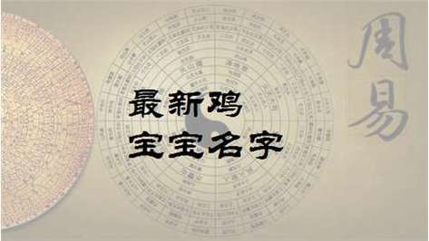 生肖鸡男孩起名字大全(生肖鸡男孩起名字大全集)