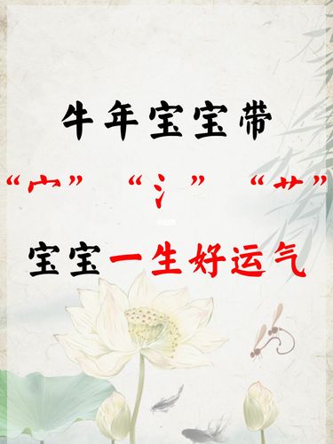 牛年怎么样给宝宝起名字(给牛年宝宝取名)