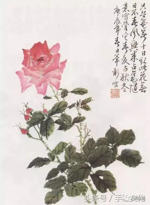 给国画花起名字大全(给国画花起名字大全四个字)