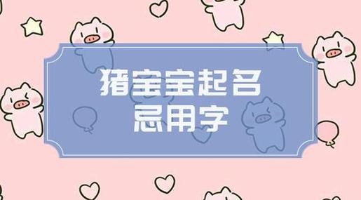 给猪宝宝起名字要注意什么(给猪宝宝起名字要注意什么问题)