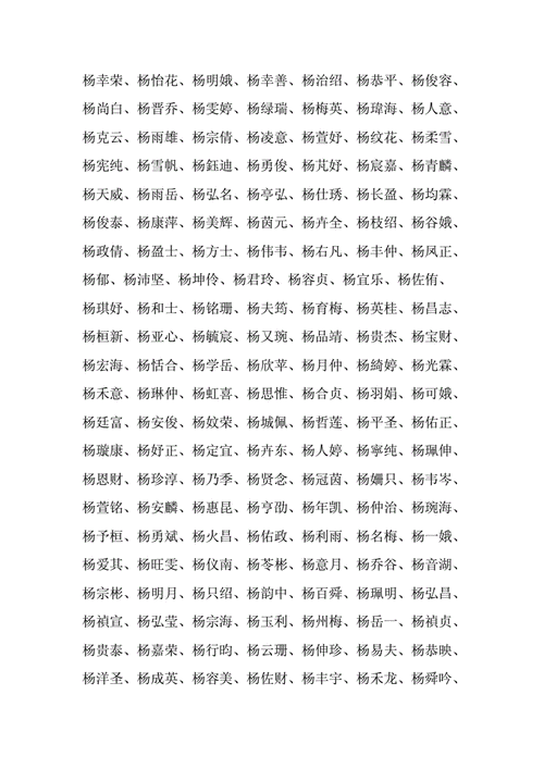 狗年宝宝起名字姓杨怎么取(狗年宝宝起名字姓杨怎么取名)