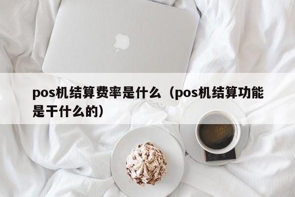 pos机结算费率是什么（pos机结算功能是干什么的）